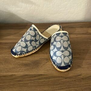 Coach slip ons